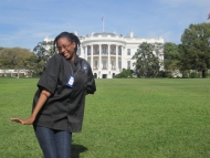 Brainfood Chef Danyelle at the WH
